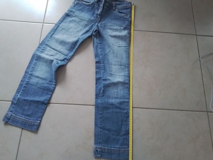 Jeans fille T 9 ans tex - photo numéro 5