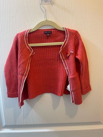Gilet rouge Sergent Major 18mois