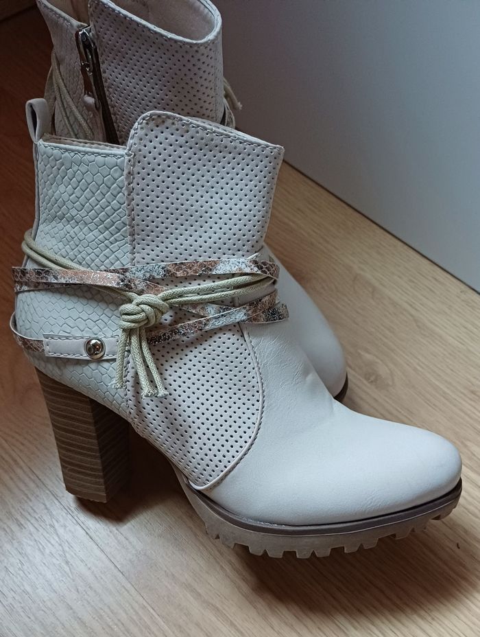 Bottines beige - photo numéro 3