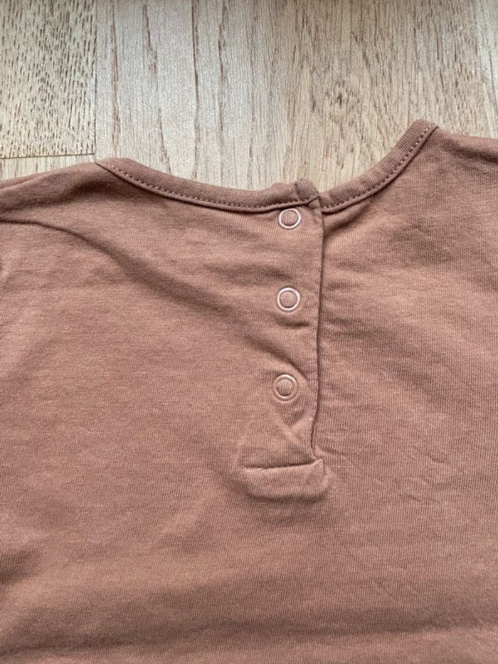 T-shirt haut manches longues bébé fille vertbaudet - photo numéro 5