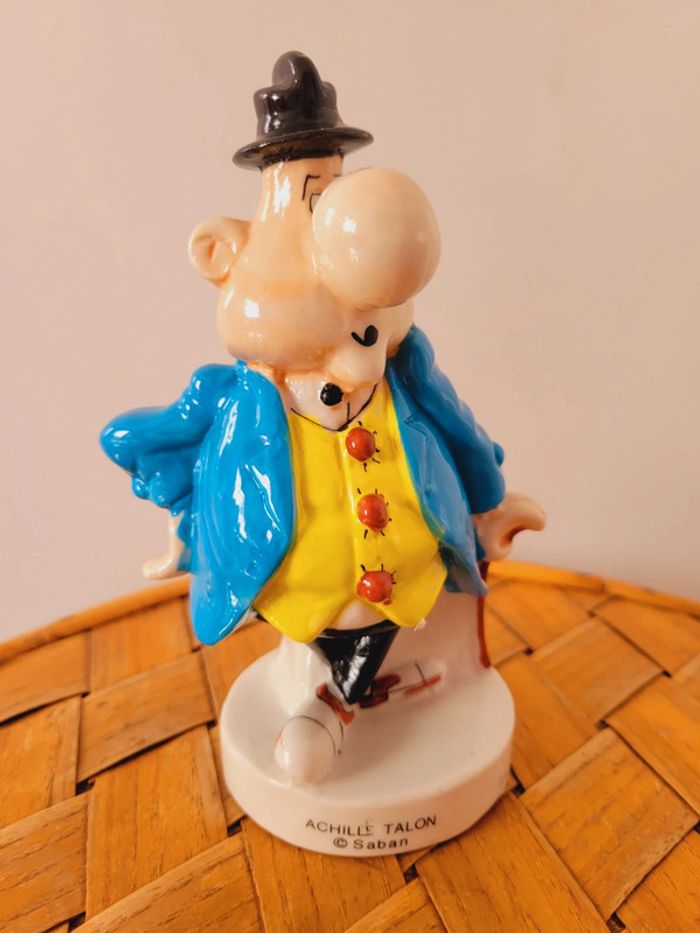 Figurine céramique Achille TALON Saban 1998 années 90 vintage ancien - photo numéro 2