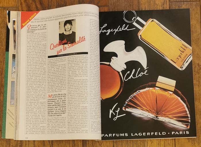 Ancien magazine marie claire 1984 Nathalie baye vintage - photo numéro 8