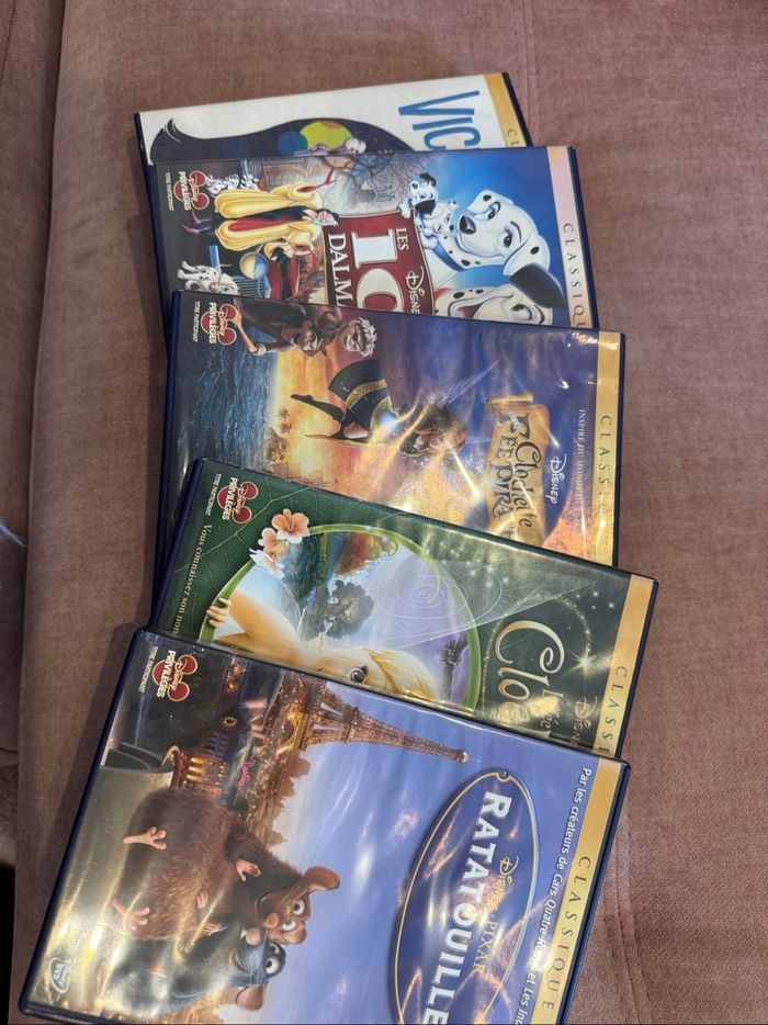 Lot de 5 dvd Disney