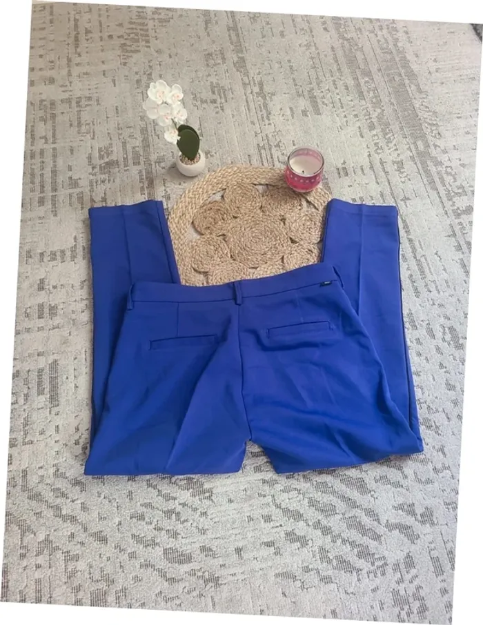 Pantalon bleu taille 38 - photo numéro 3