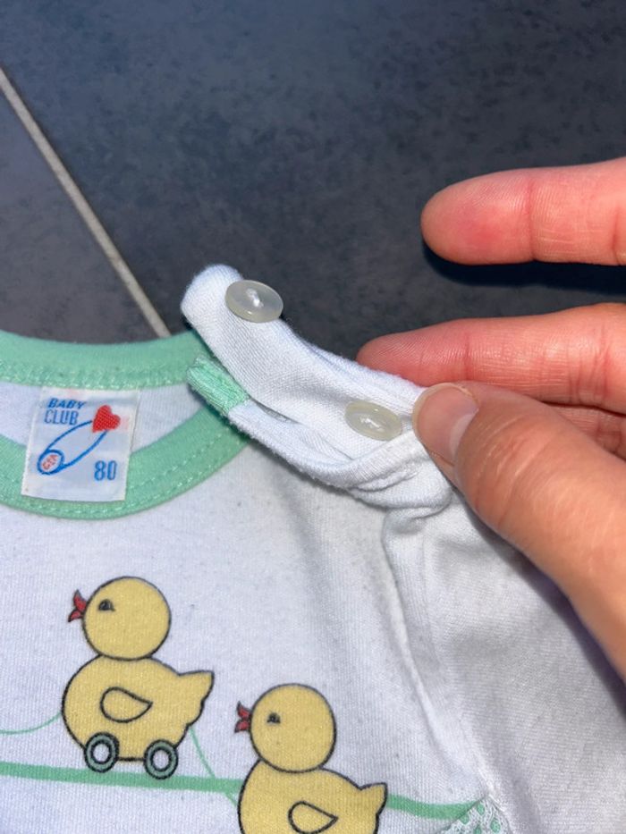 Vintage: Ensemble t-shirt et short bébé fille et/ou garçon - photo numéro 4
