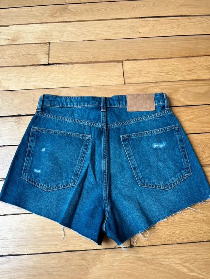 Short en jean H&M neuf avec étiquette - photo numéro 5