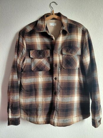 Veste a carreaux polaire 