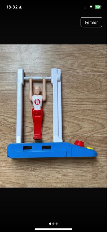 Jeu Gymnastique Fantastique Hasbro (À réparer / Pour pièces)