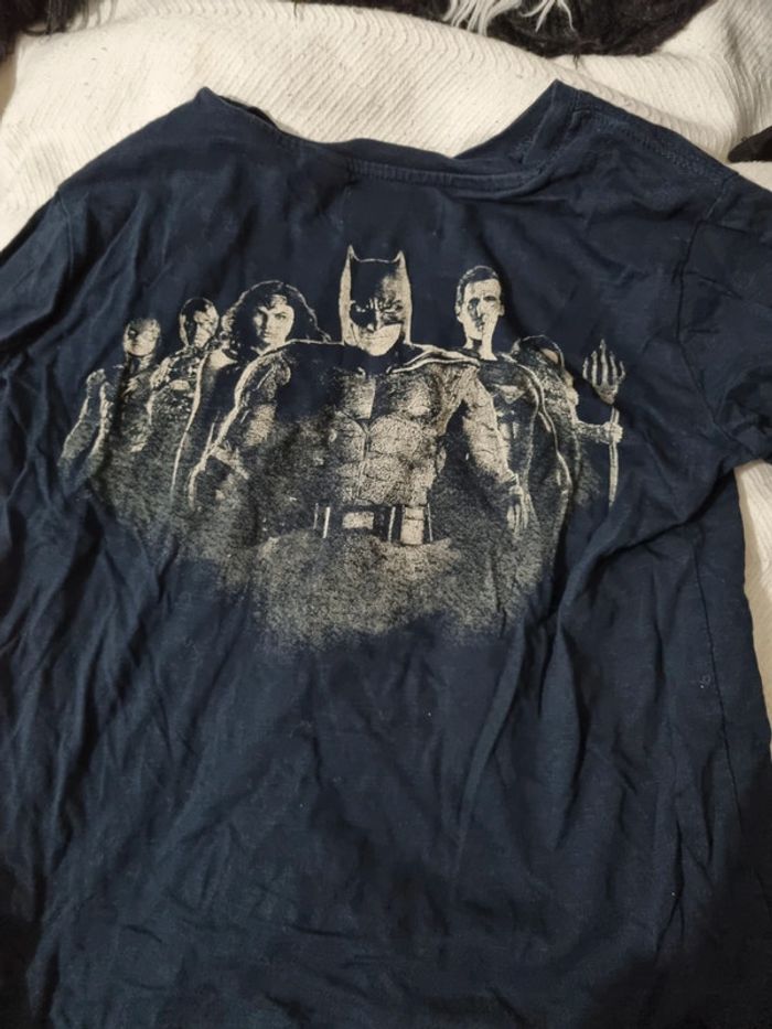 Tee shirt manche longue zara justice league 6 ans - photo numéro 2