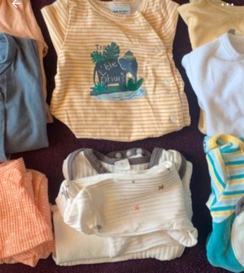 Lot vêtement bébé