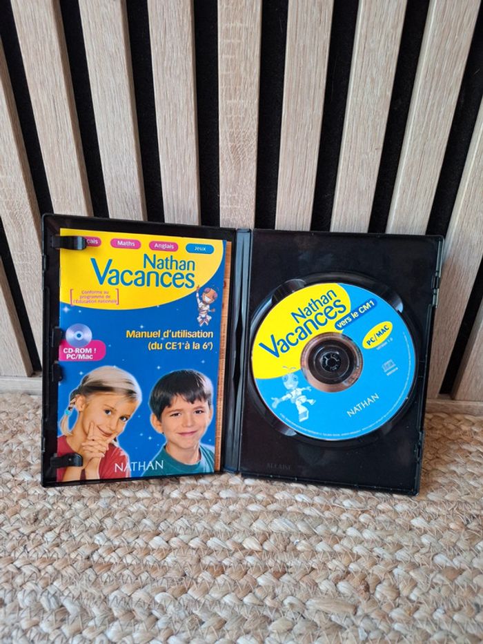 CD-ROM Nathan Vacances du CE2 vers le CM1 - photo numéro 3