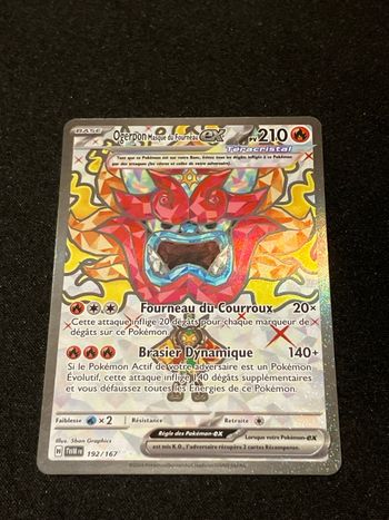 Ogerpon masque du fourneau ex 192/167