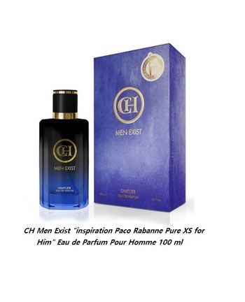 CH Men Exist "inspi Paco Rabanne Pure XS for Him" Eau de Parfum Homme 100 ml