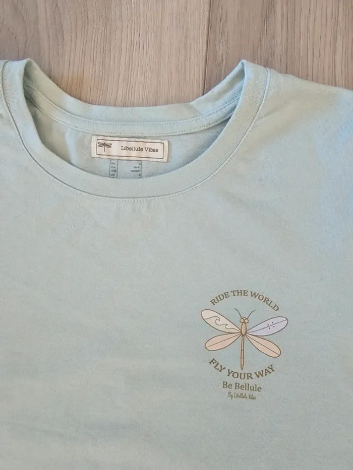 T-shirt Libellule Vibes Taille L - photo numéro 11