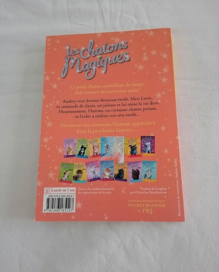 Livre les chatons magiques, à l'école de danse - photo numéro 2