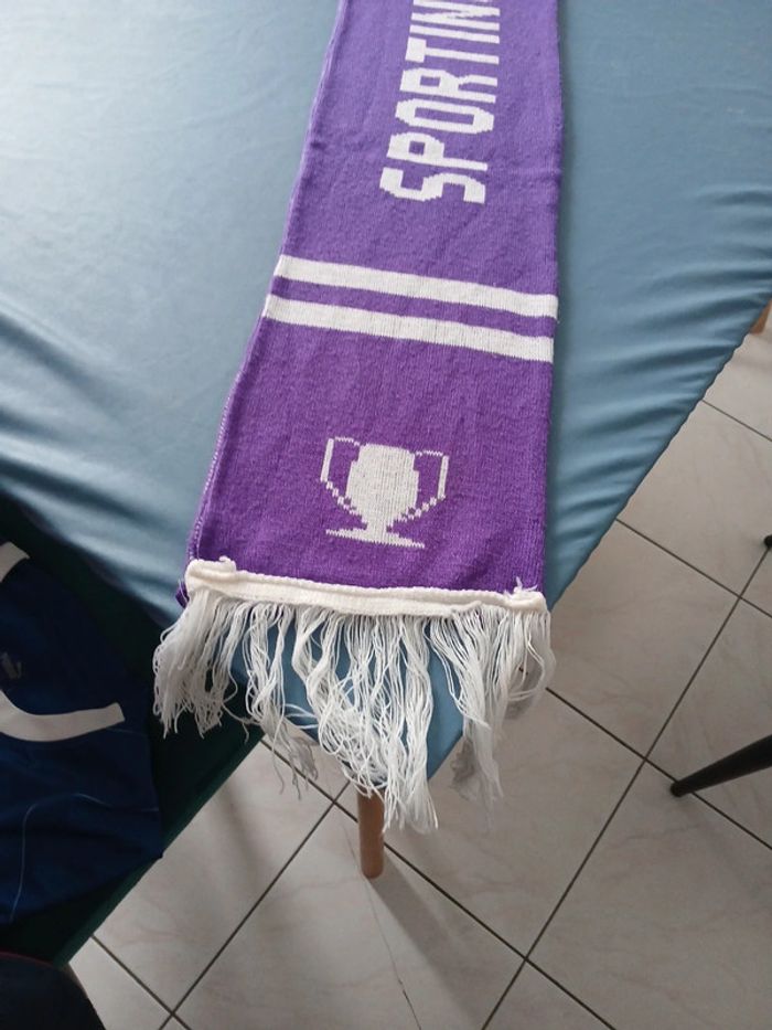 Écharpe foot sporting Anderlecht Belgique belgium - photo numéro 2