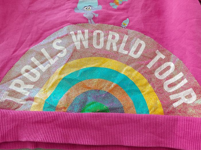 Sweat Trolls fille en 6 ans - Trolls World Tour de DreamWorks - photo numéro 2