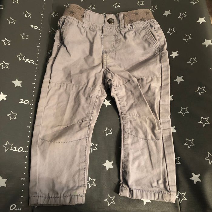 Pantalon 12-18 mois mini rebel gris