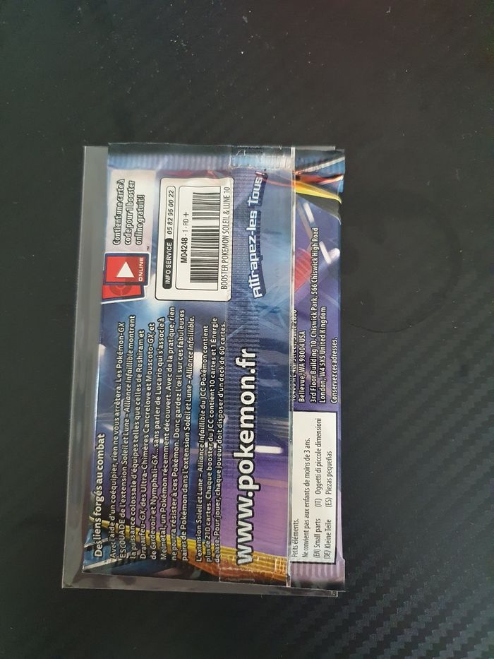 Booster pokemon alliance infaillible illustration marshadow et makogneur sl10 - photo numéro 2