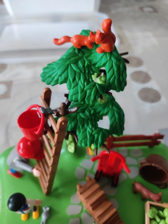 Playmobil verger cueillette des pommes - photo numéro 3