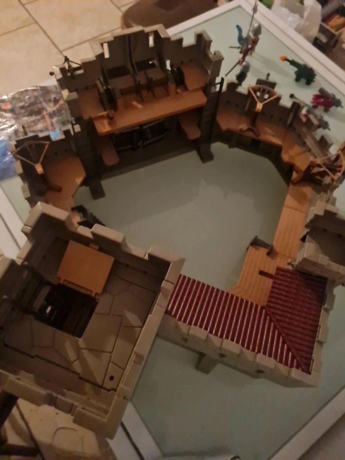 Playmobil chevalier chateau du faucon / citadelle du baron - photo numéro 5