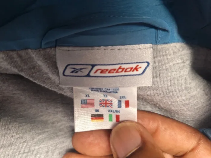 Veste coupe-vent Reebok vintage - taille 2XL brodé (574) - photo numéro 13