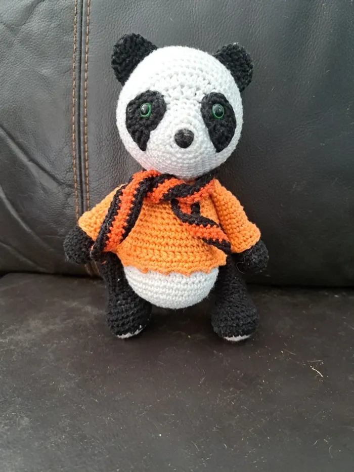 Doudou Panda crochet - photo numéro 2