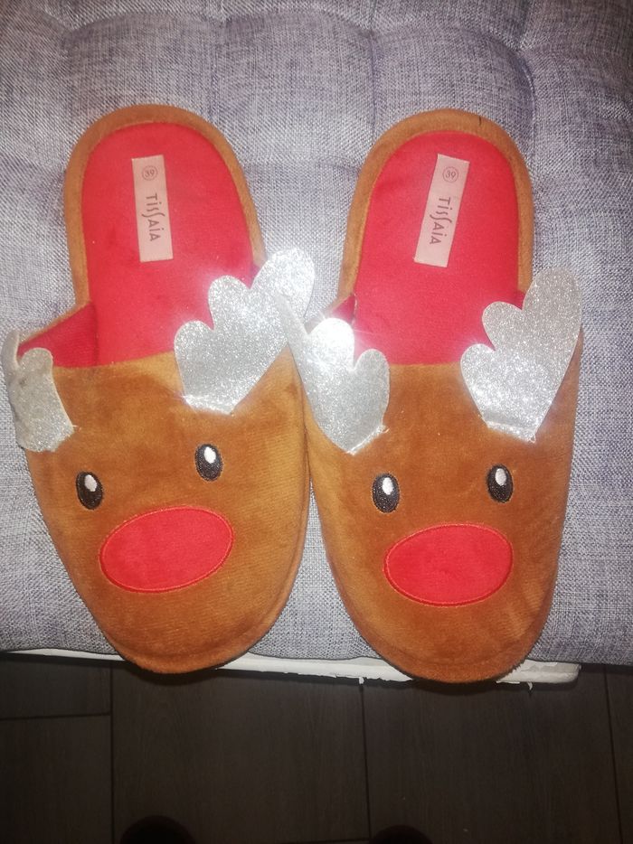 Pantoufle cerf
