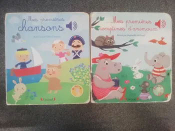 Lot de deux livres pour bébé