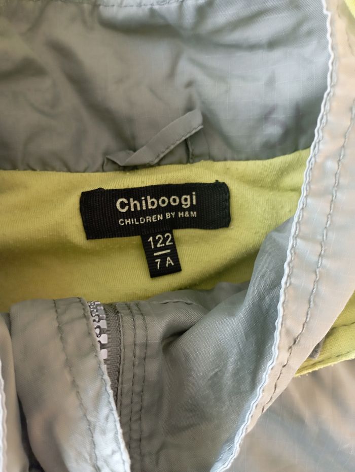 Imperméable kaki avec capuche amovible Chiboogi 7 ans 4€ - photo numéro 2