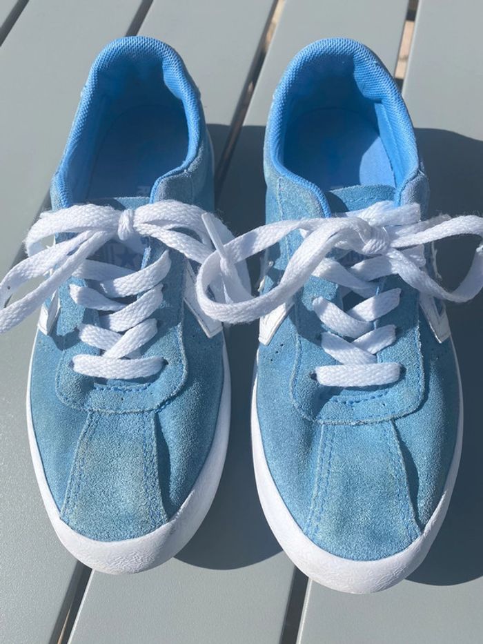 Baskets Converse bleu - photo numéro 2