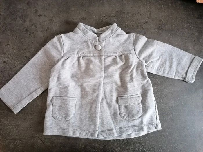 Gilet gris verbaudet