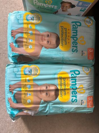 2 Pampers premium protection t3
