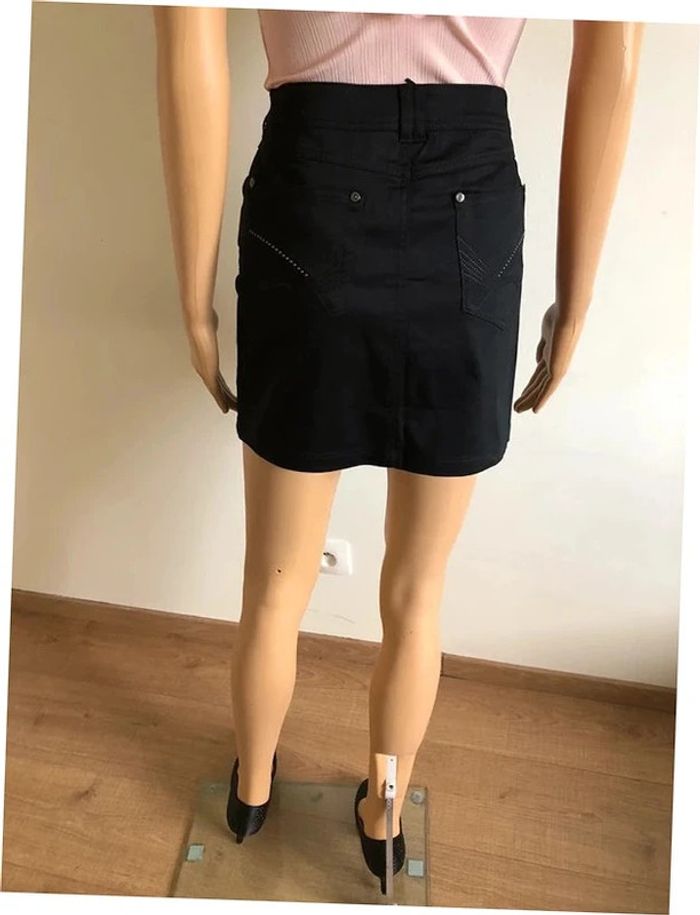 Jupe courte noire neuve Morgan taille 38 - photo numéro 7