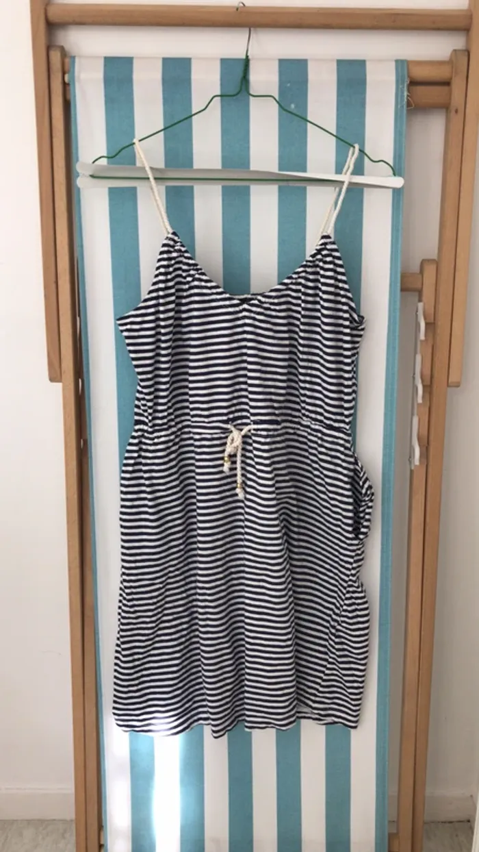 Robe d’été marinière cordon de marin