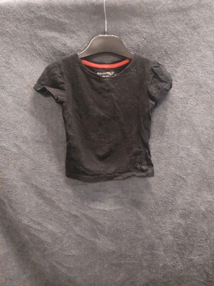 T-shirt 24 mois orchestra noir