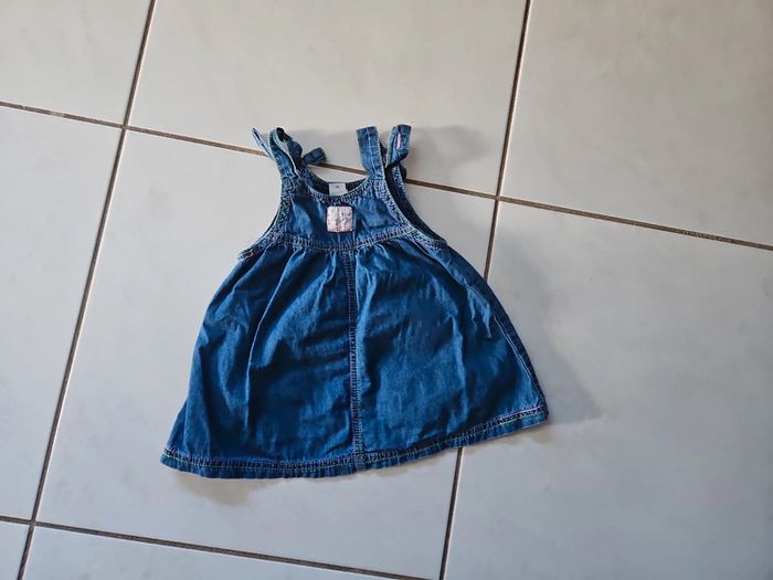 Robe en jean bébé fille Minnie - photo numéro 5