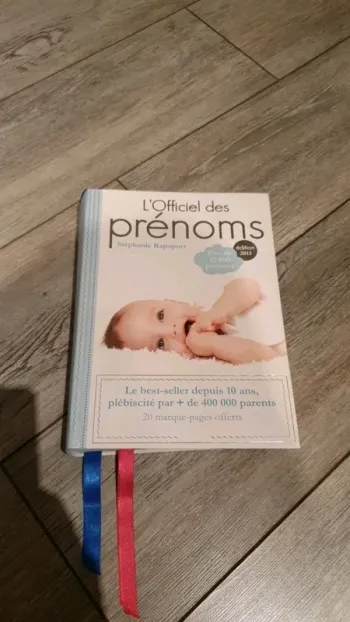 Livre l'officiel des prénoms