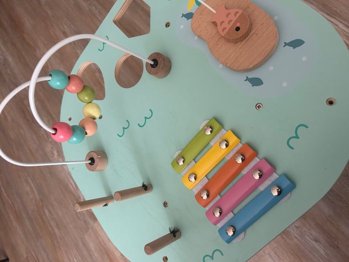 Table de jeux en bois - photo numéro 2