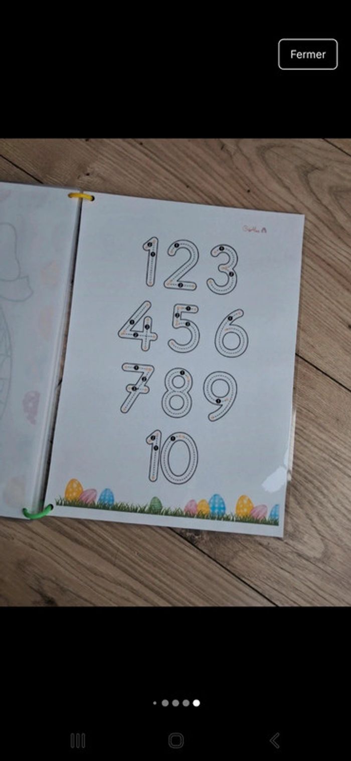 Mon livret d'activités thème paques. Pédagogie montessori. Busy book quiet book - photo numéro 18