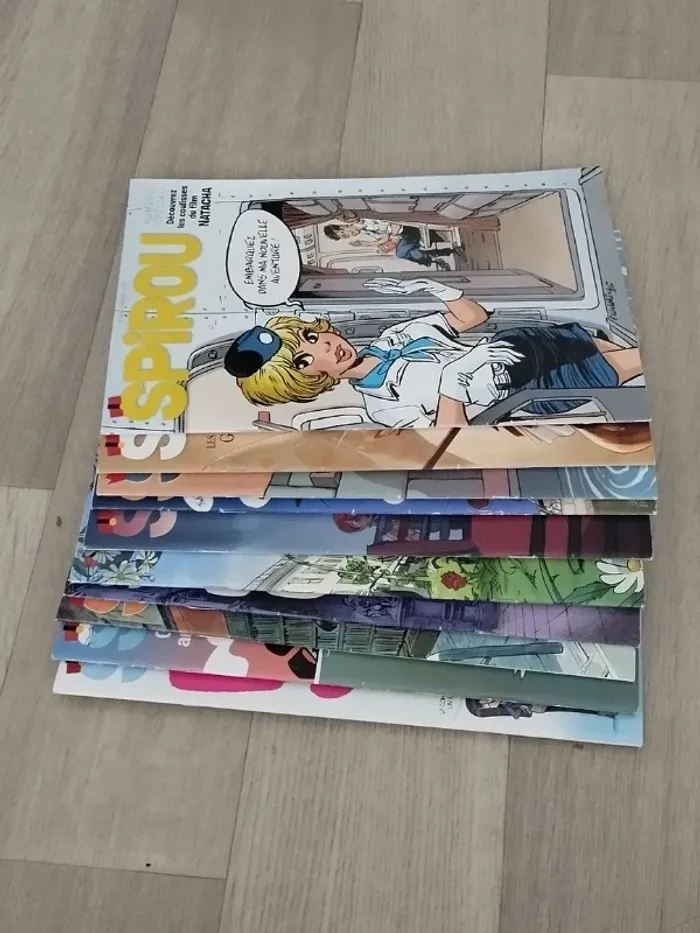 Lot de 10 BD magazines SPIROU année 2025 L089 - photo numéro 3