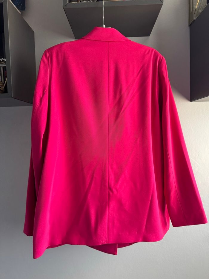 Veste blazer rose fuschia Kiabi - photo numéro 2