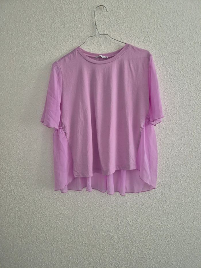 T-shirt rose Zara