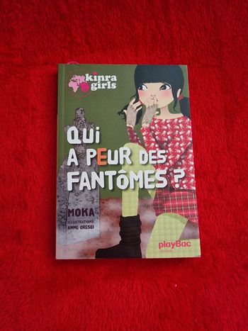 Livre 4 kinra girls qui a peur des fantômes ?