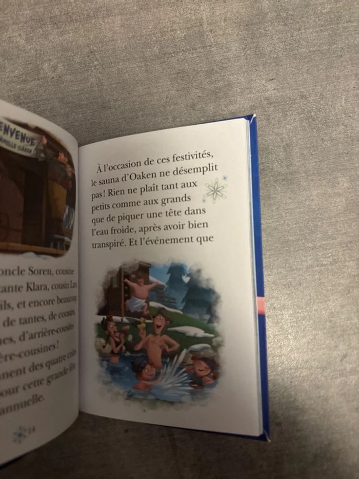 Livre Disney, la bibliothèque, Rose, la reine des neiges magie des aurores boréales - photo numéro 2