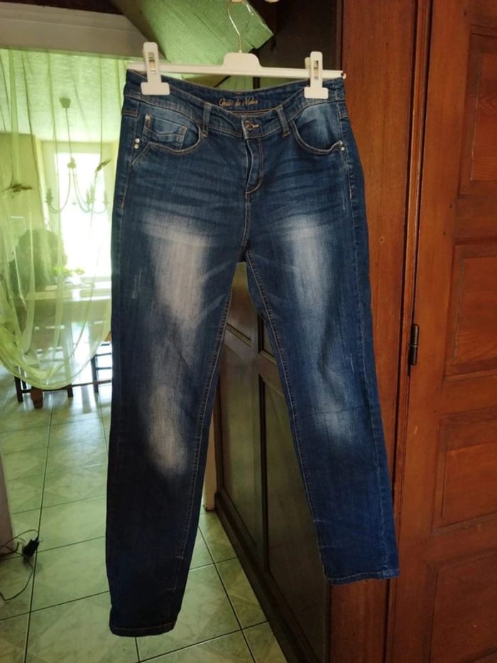 Jeans bleu foncé Grain De Malice taille S/36 - photo numéro 3