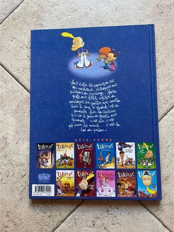 Titeuf 9 bande dessinée Zep - photo numéro 2