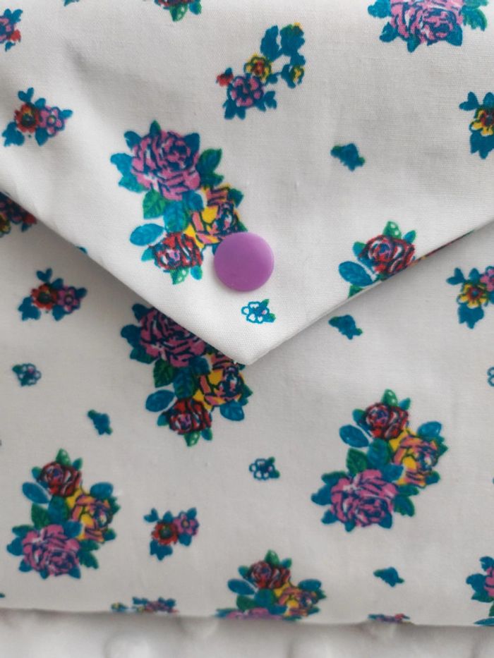 Protege livre fleuri liberty - photo numéro 3