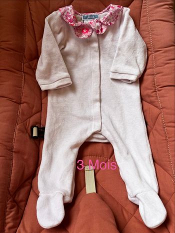 Lot de 2 pyjama jacadi 3 mois 