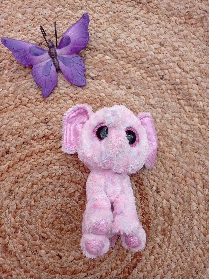 Peluche éléphant - photo numéro 3